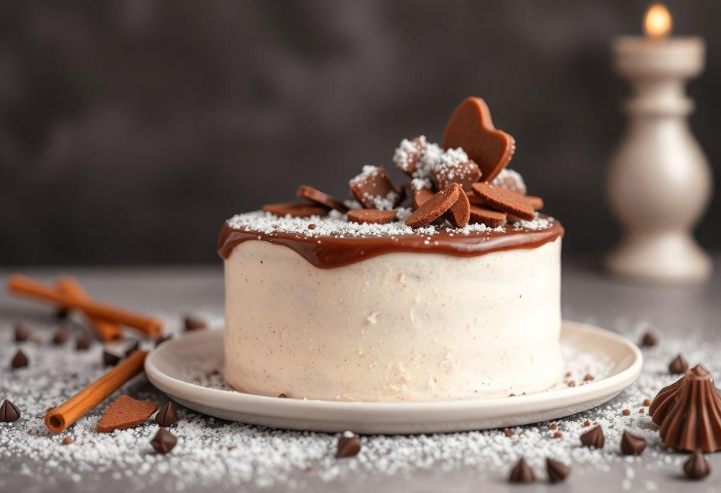 Pudim Prestígio De Chocolate Com Coco Gelado