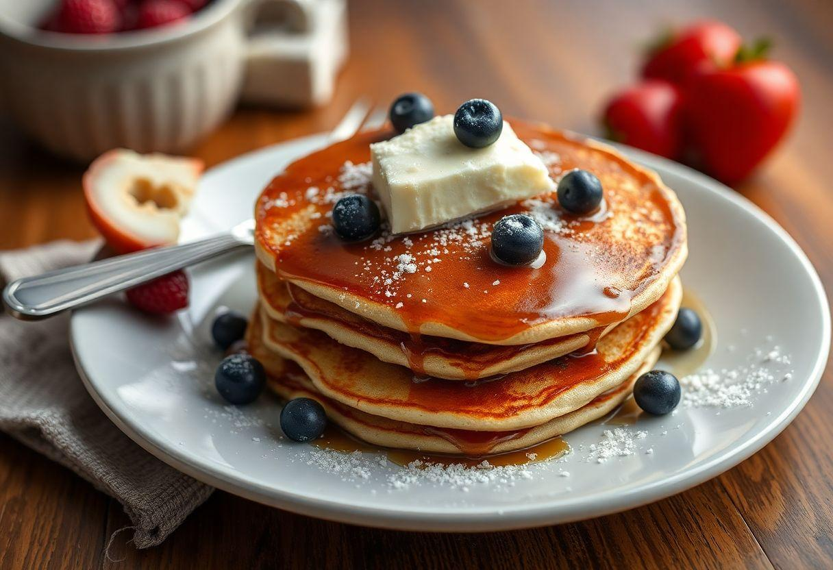 Receita De Panqueca Escrita Em Inglês: Pancakes Recipe For You