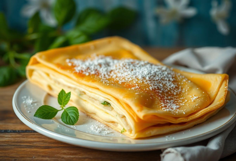 Receita De Panqueca Italiana: Crespelle Deliciosas Receita De Panqueca Italiana: Crespelle Deliciosas