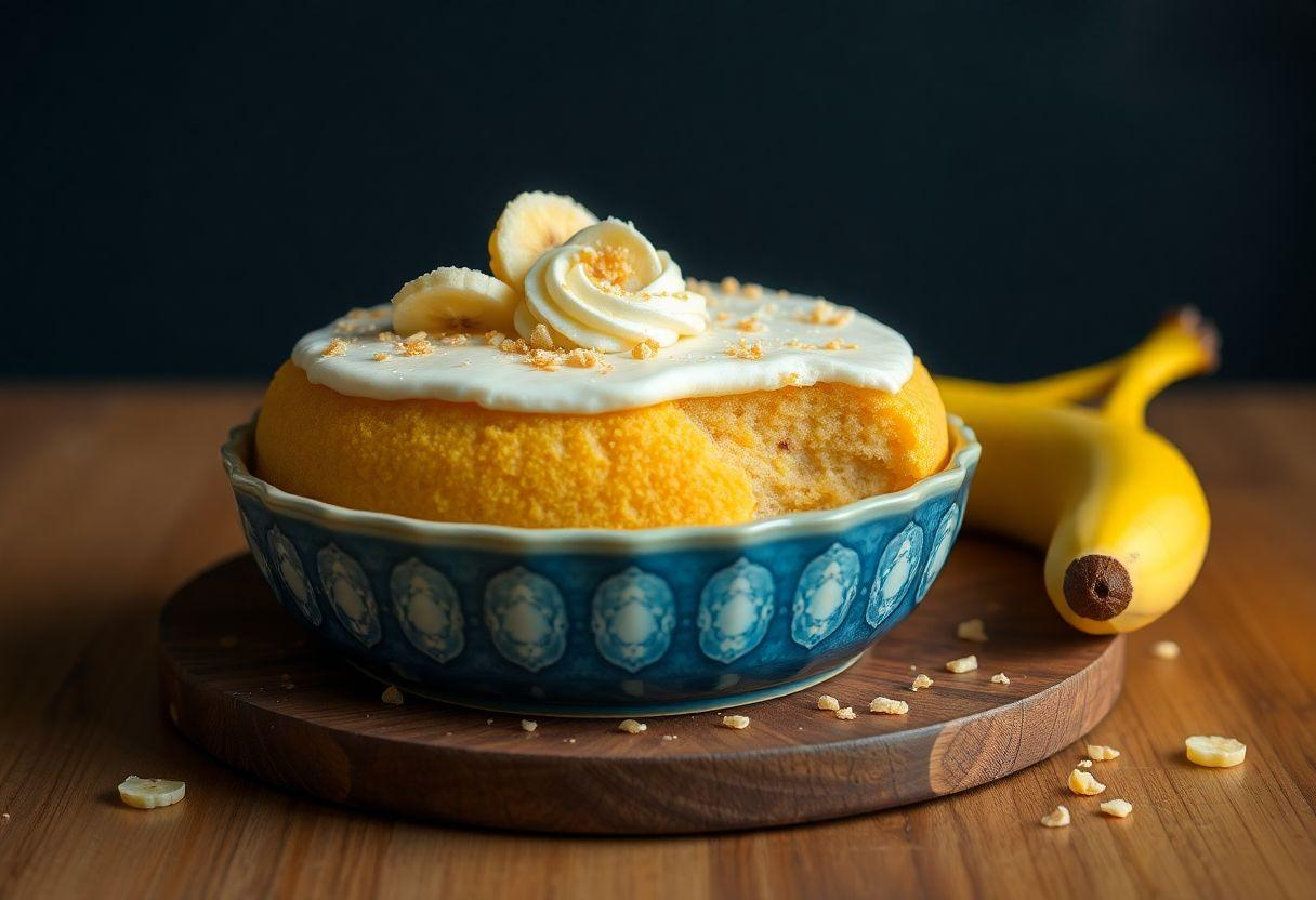 Receita De Pudim De Banana Com Canela Simples