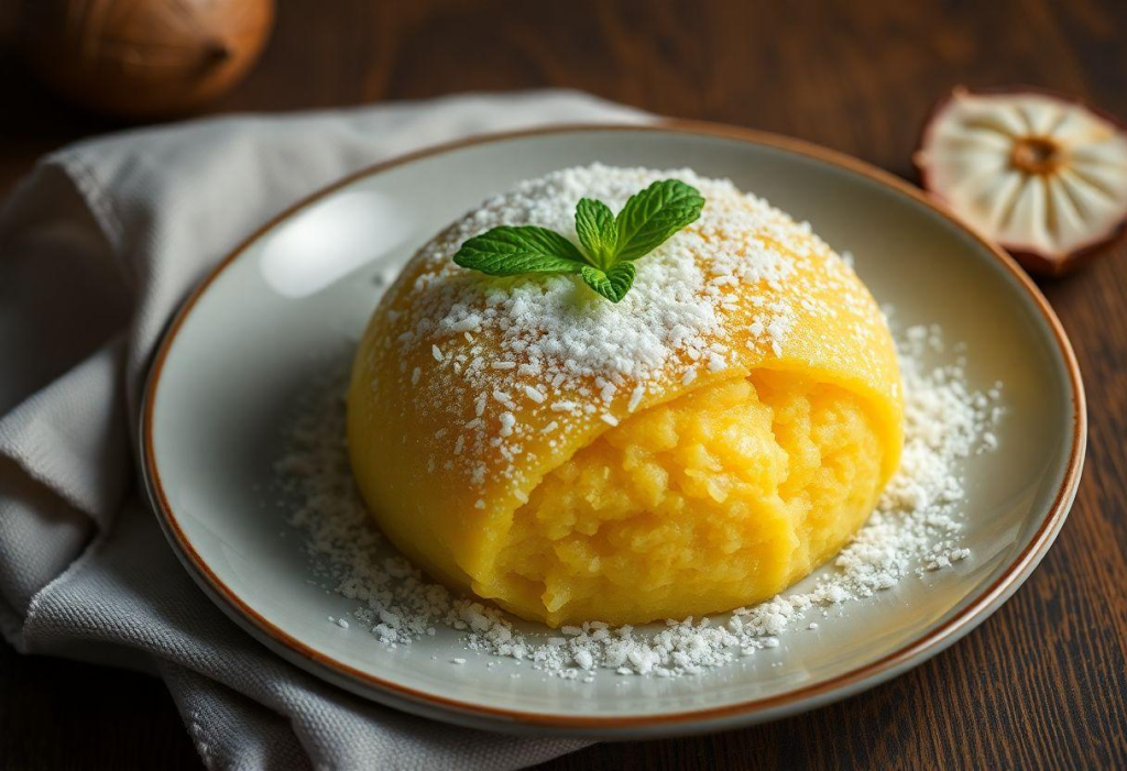 Receita De Pudim De Batata Baroa Com Coco