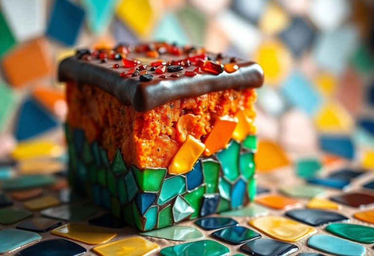 Receita De Pudim De Gelatina Colorida Mosaico