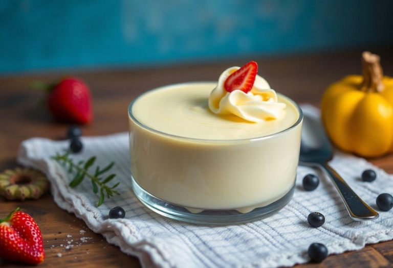 Receita De Pudim De Iogurte Grego Cremoso E Saudável