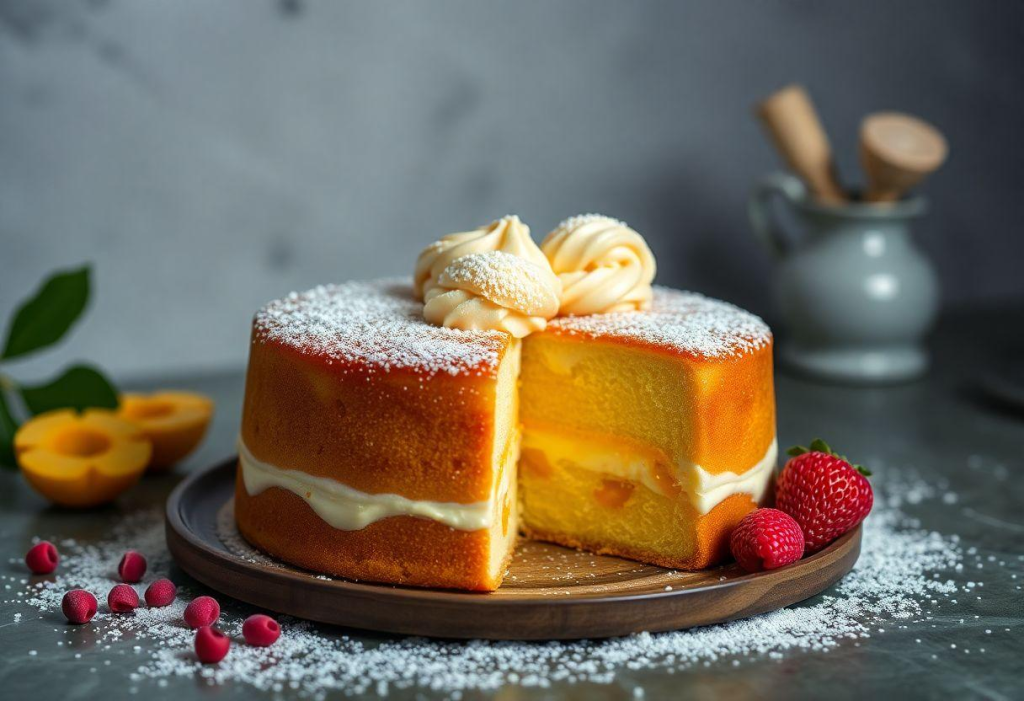 Receita De Pudim De Merengue Com Morangos