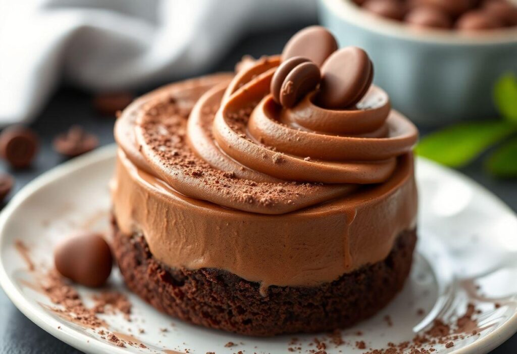 Receita De Pudim De Mousse De Chocolate Aerado