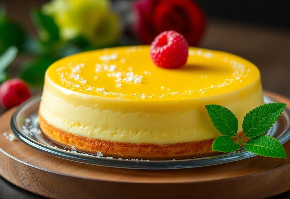 Receita De Pudim Tipo Flan De Baunilha