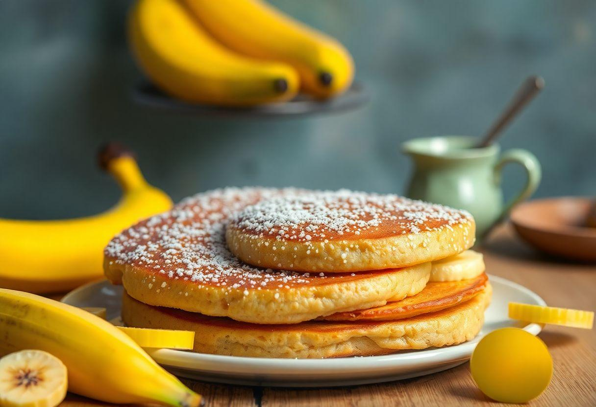 Uma Receita De Panqueca De Banana: Potássio E Sabor