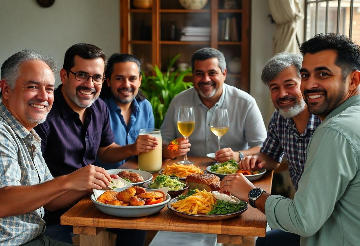 Receita De Panqueca 5 Porçoes: Grupo De Amigos