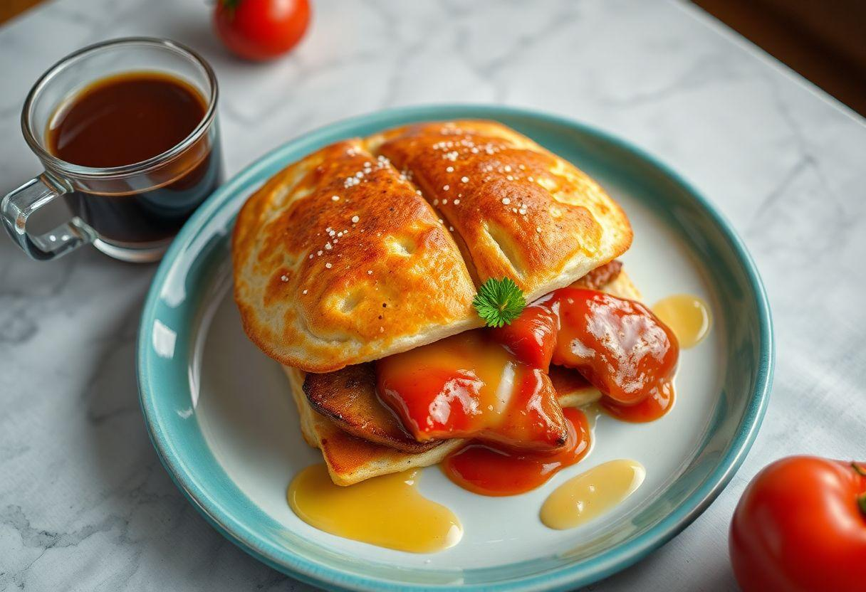 Receita De Panqueca Americana 2 Porcoes: Café Compartilhado