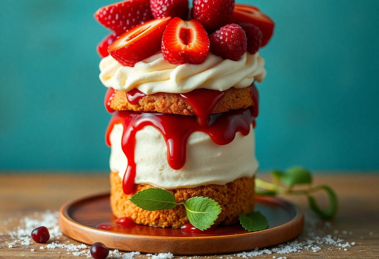RECEITA COM CHANTILLY SOBREMESA DE MORANGO NA TACINHA FACIL