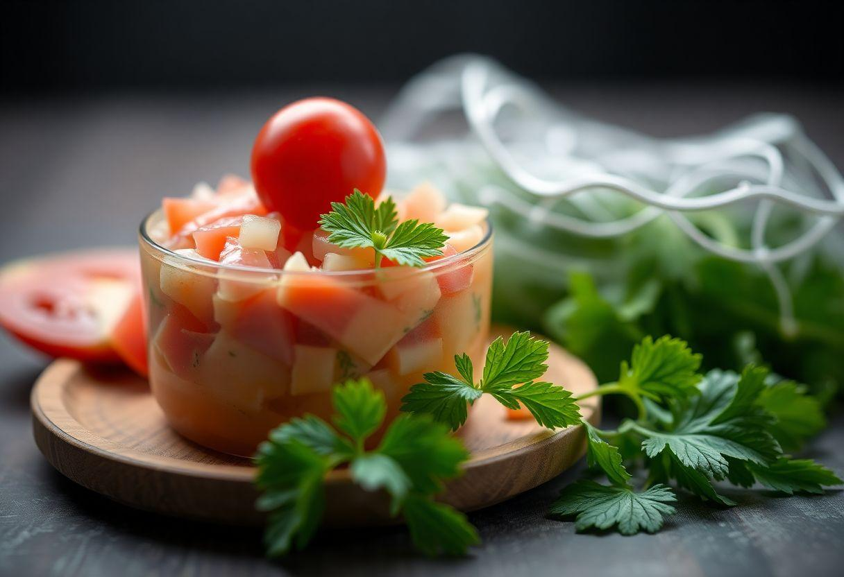RECEITA COM GRAO DE BICO SALADA REFRESCANTE COM ATUM E TOMATE