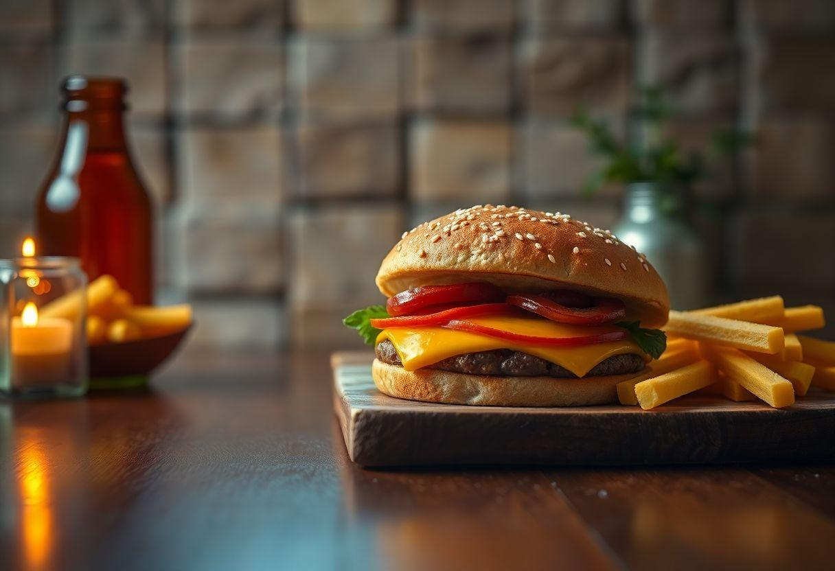 RECEITA COM HAMBURGUER PARA JANTAR LANCHE COMPLETO COM QUEIJO PROVOLONE