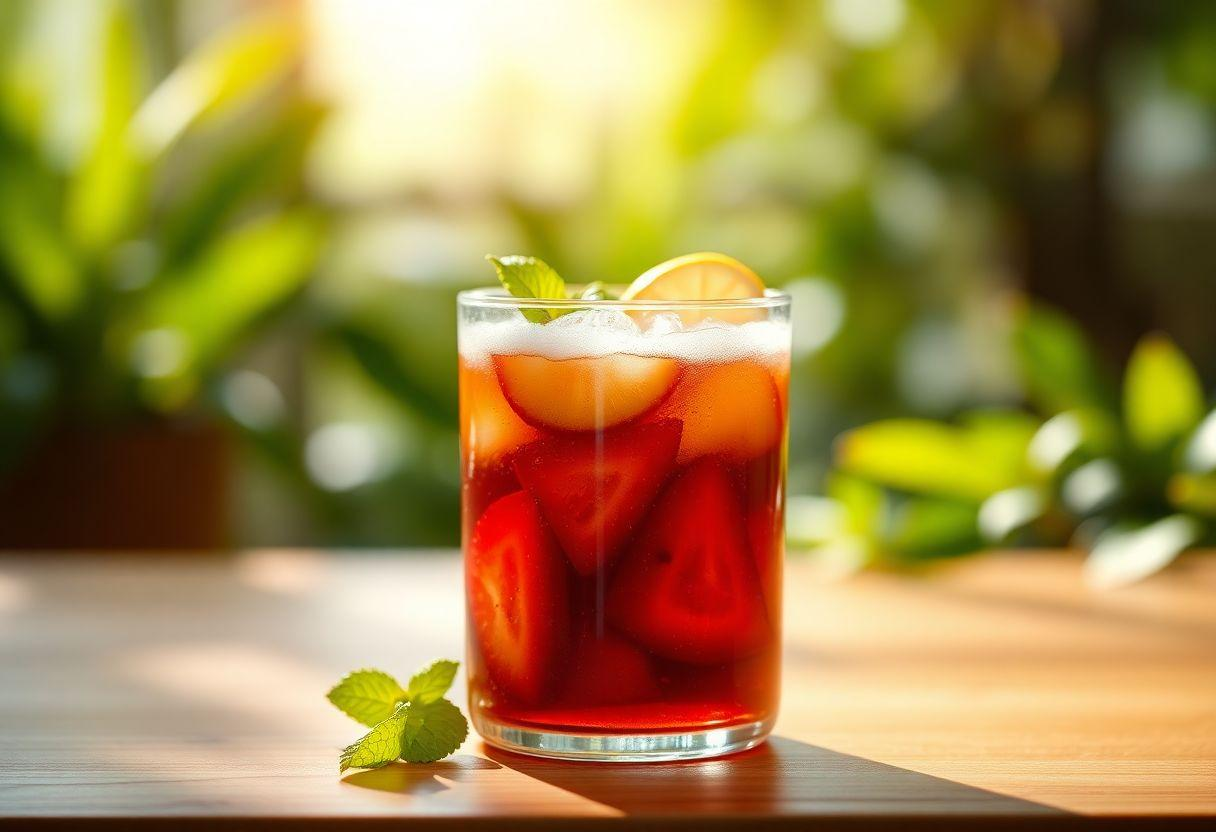 RECEITA COM HORTELA SUCO DE ABACAXI REFRESCANTE E DETOX