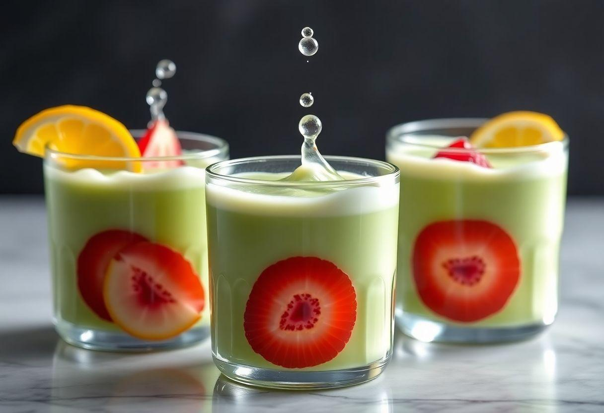 RECEITA COM KIWI MOUSSE REFRESCANTE E RAPIDA DE LIQUIDIFICADOR