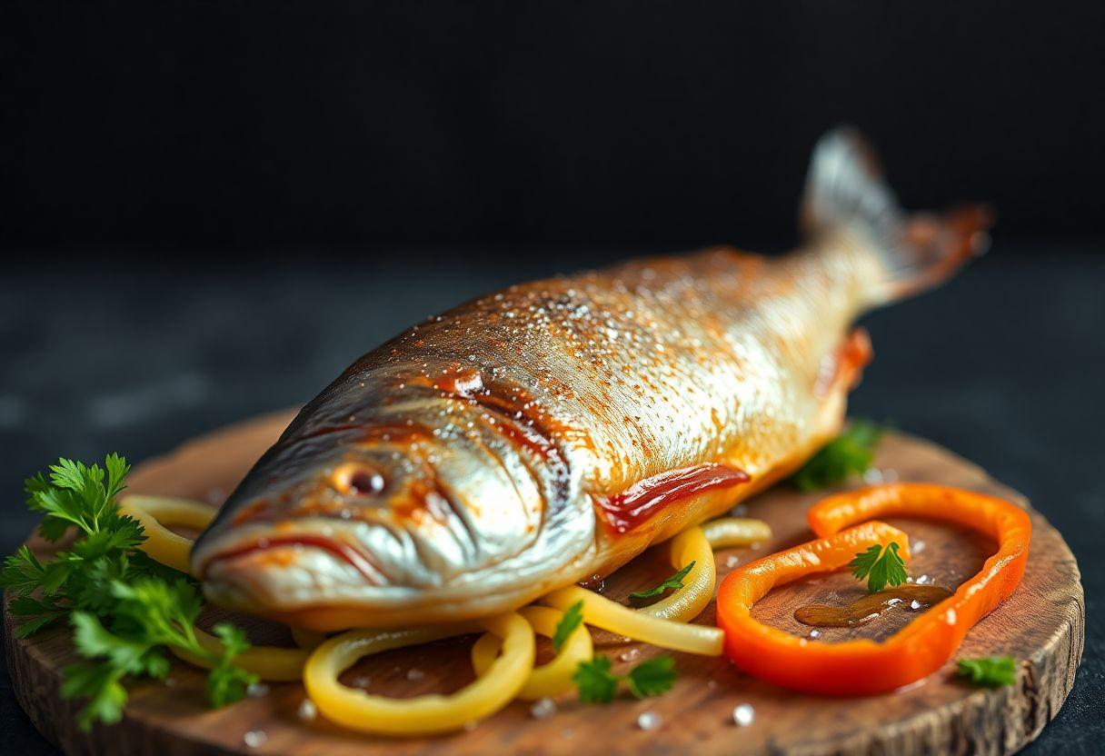 RECEITA COM PEIXE TILAPIA FILE EMBRULHADO NO PAPEL ALUMINIO AO FORNO