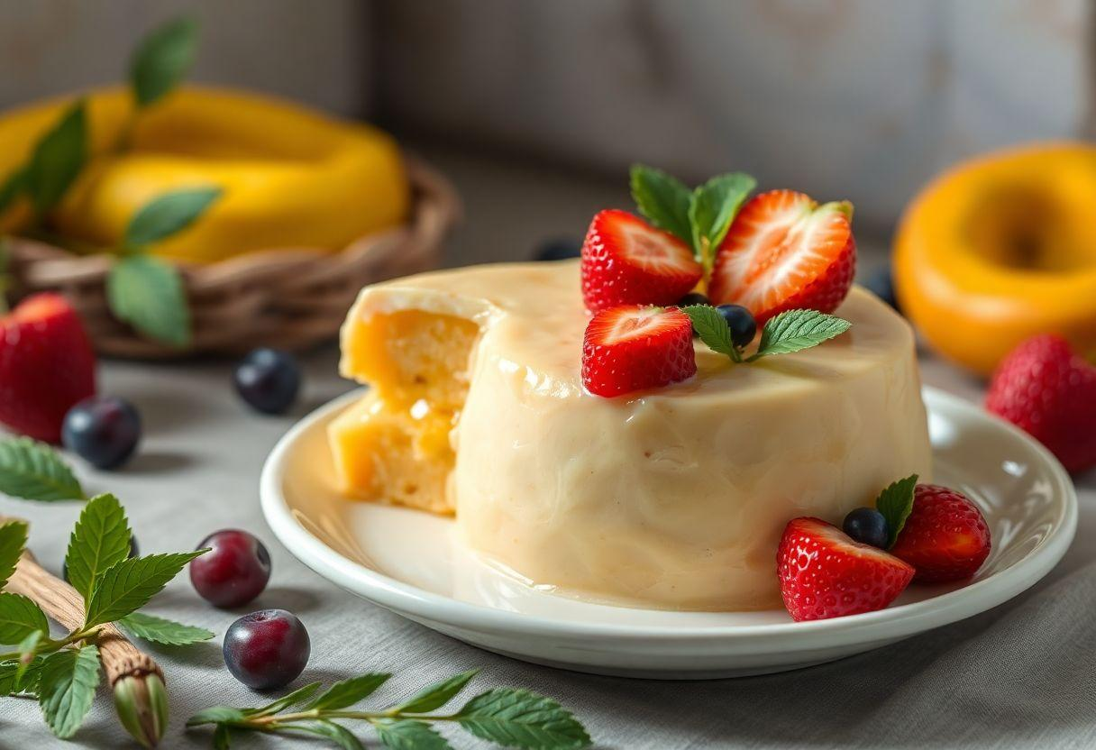 RECEITA COM UVA MOUSSE GELADA COM PEDAÇOS DA FRUTA E GANACHE