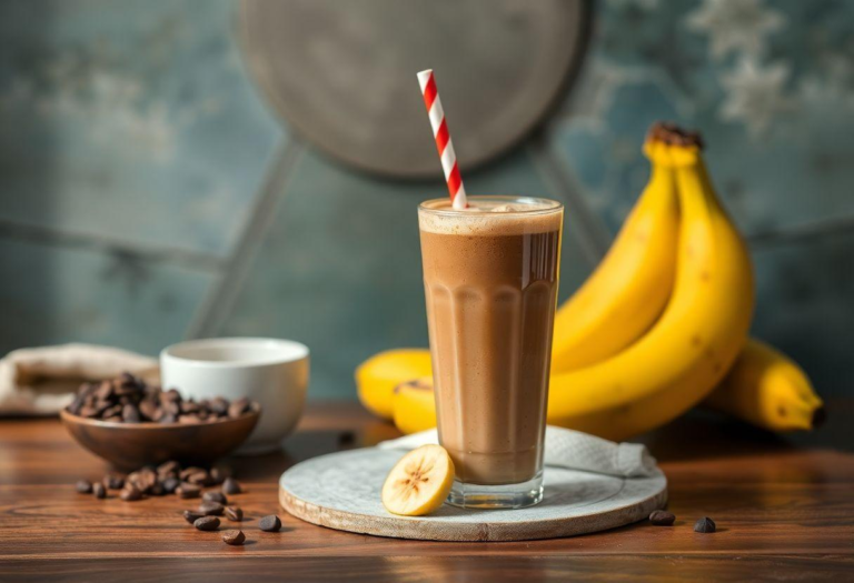 RECEITA COM YOPRO SHAKE ENERGETICO COM CAFE SOLUVEL E BANANA
