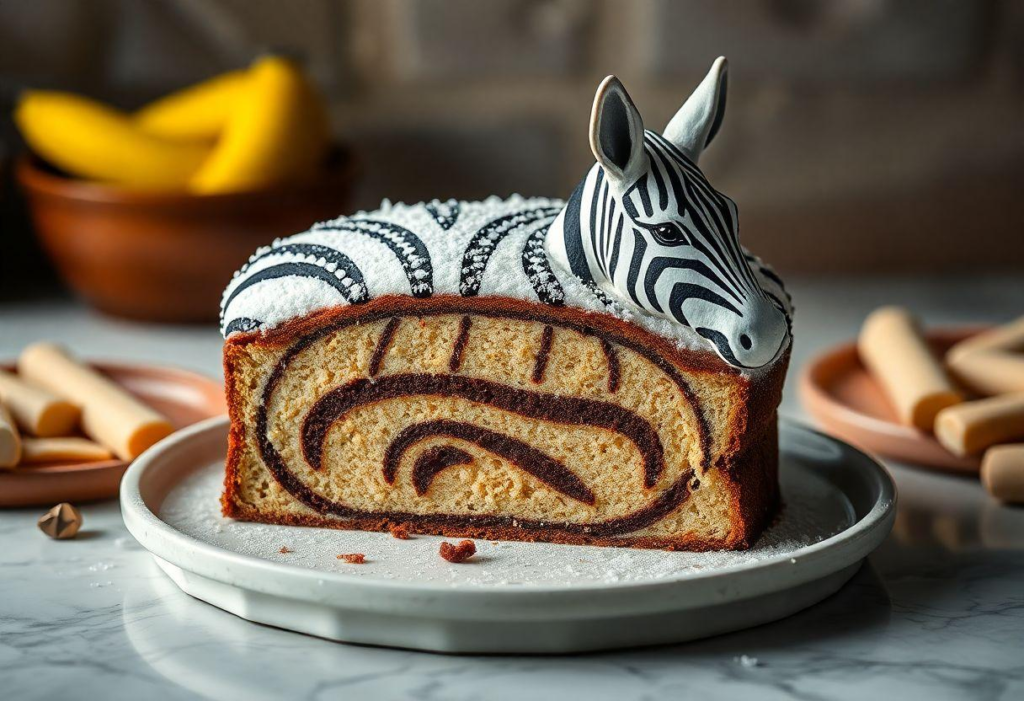 RECEITA DE BOLO ZEBRA: A TÉCNICA DO DESENHO QUE SURPREENDE
