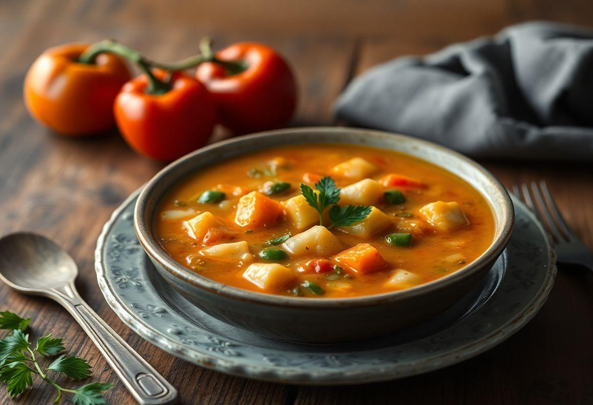 RECEITA DE SOPA DE LEGUMES COM FRANGO
