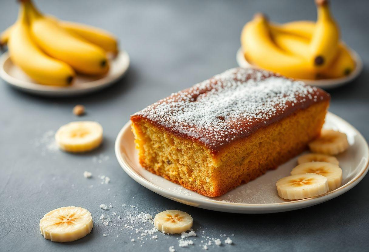 RECEITA DE BOLO DE BANANA CARAMELIZADA FOFINHA E DELICIOSA